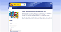 Desktop Screenshot of cv.inap.es